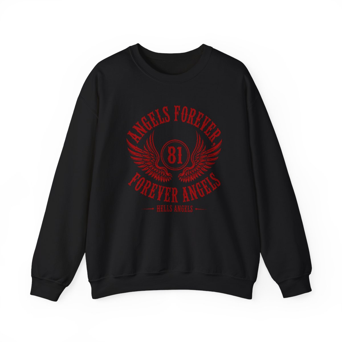 Hells Angels "Angels Forever, Forever Angels" Crewneck