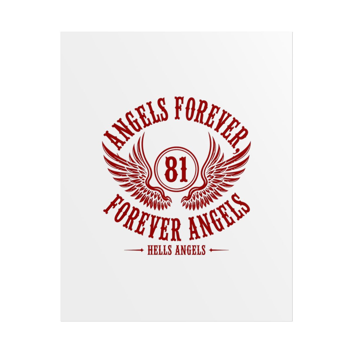 Hells Angels "Angels Forever, Forever Angels" Poster - Official Accessories merchandise