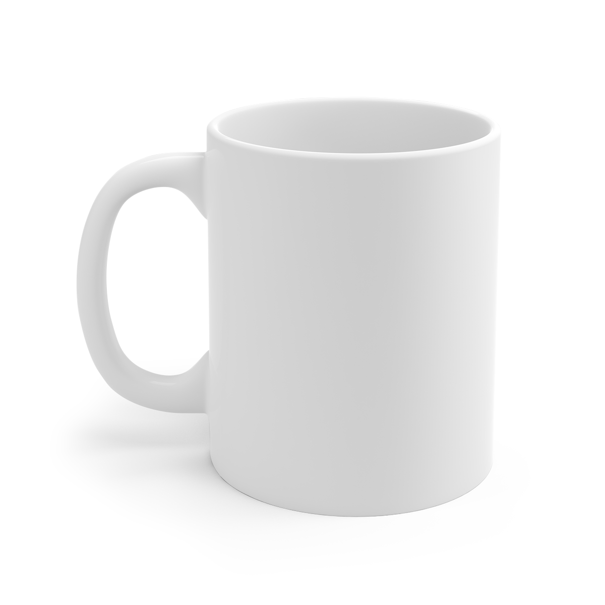 Hells Angels "Angels Forever, Forever Angels" White Mug - alternate angle 2, merchandise