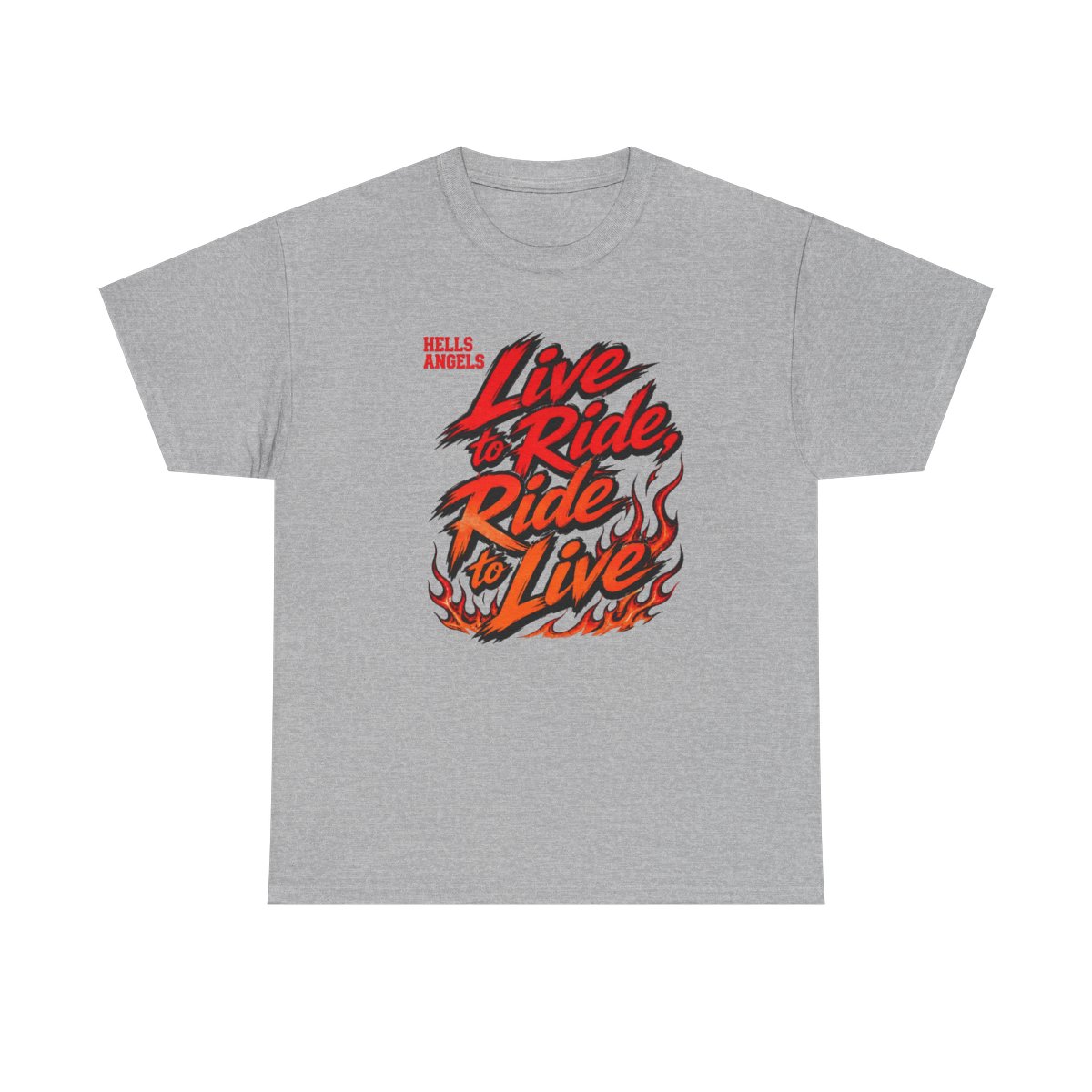 Hells Angels "Live to Ride, Ride to Live" Unisex Tee
