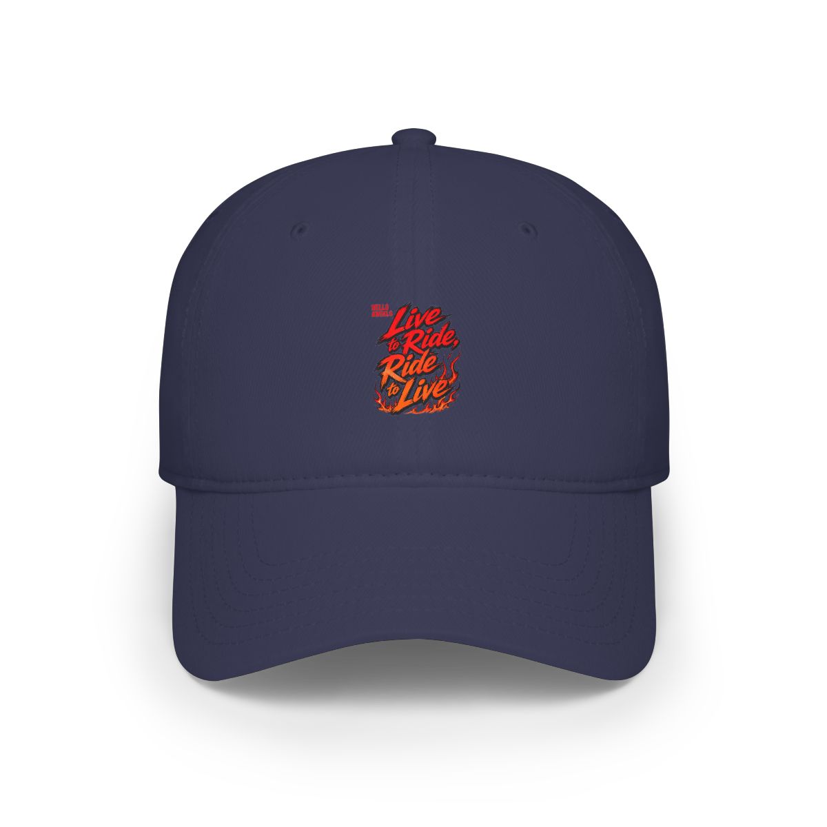 Hells Angels "Live to Ride, Ride to Live" Hat - alternate angle 3, merchandise