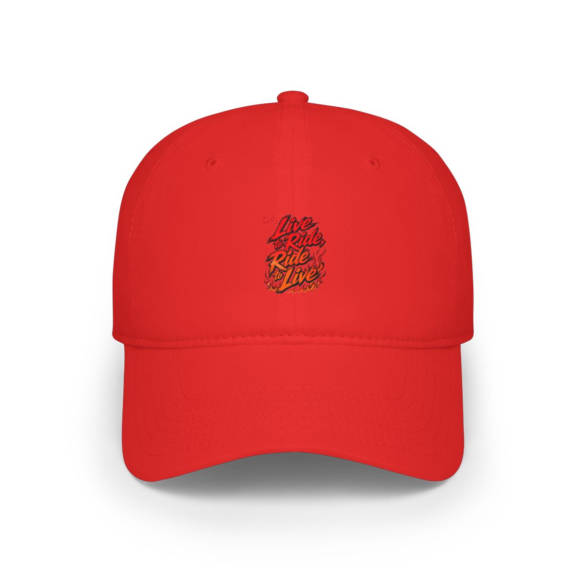 Hells Angels "Live to Ride, Ride to Live" Hat - alternate angle 4, merchandise