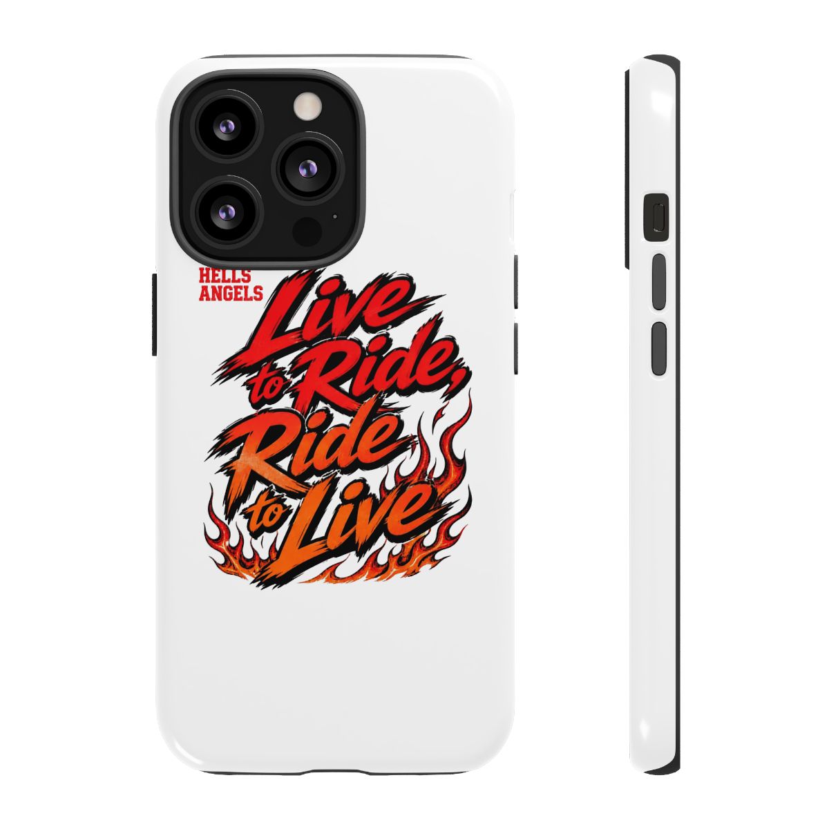 Hells Angels "Live to Ride, Ride to Live" Phone Case - alternate angle 2, merchandise