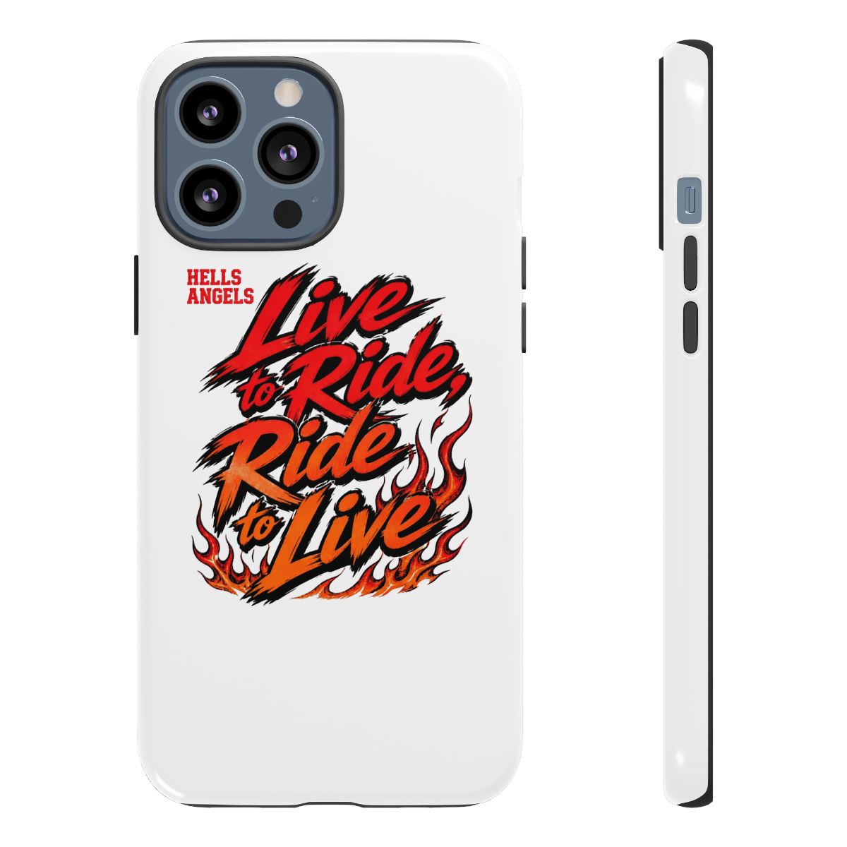Hells Angels "Live to Ride, Ride to Live" Phone Case - alternate angle 3, merchandise