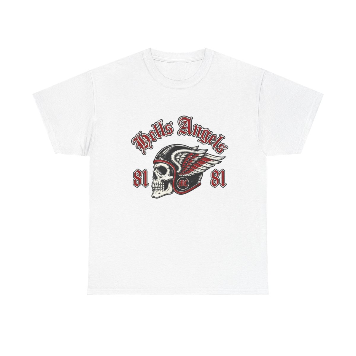Hells Angels "Death Head" Unisex Tee - alternate angle 3, merchandise