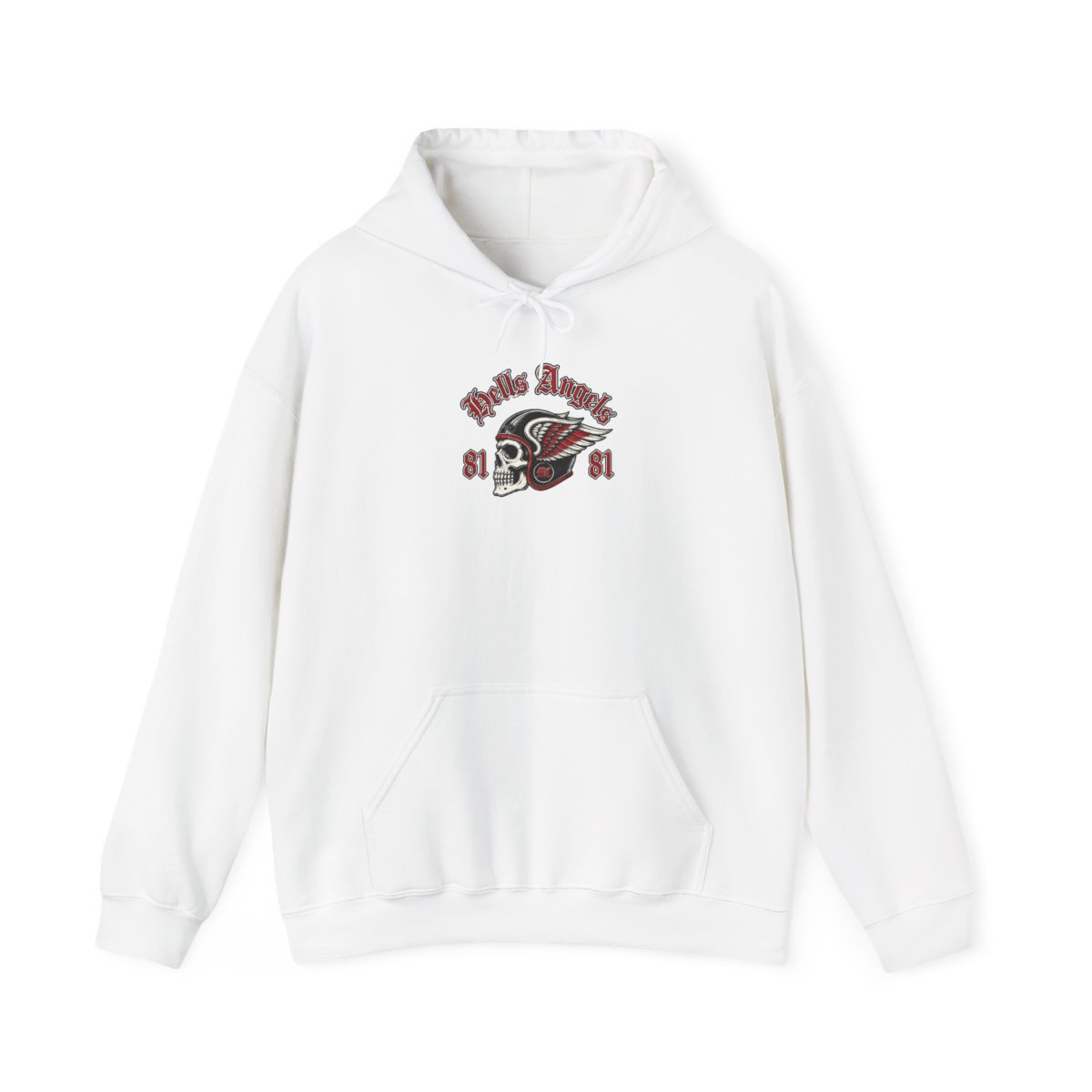 Hells Angels "Death Head" Hoodie - alternate angle 2, merchandise