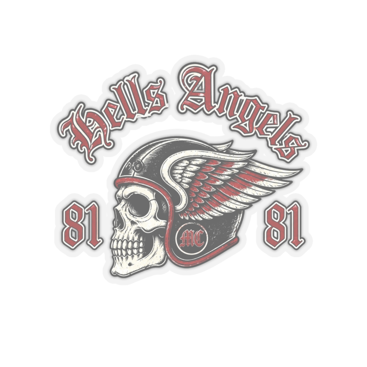 Hells Angels "Death Head" Sticker
