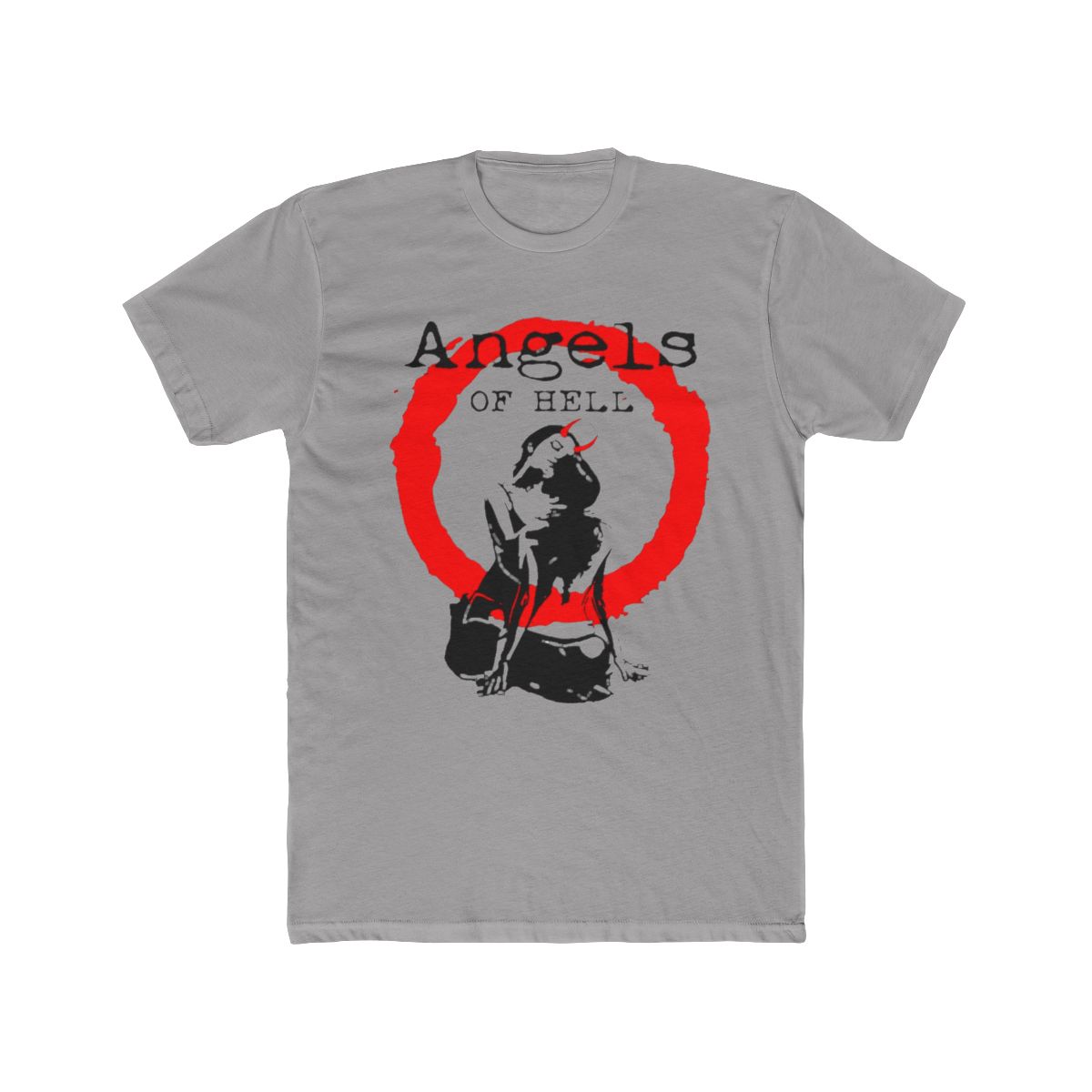 Angels of Hell - Sexy Angel and Devil T Shirt | Hells Angels - alternate angle 2, merchandise