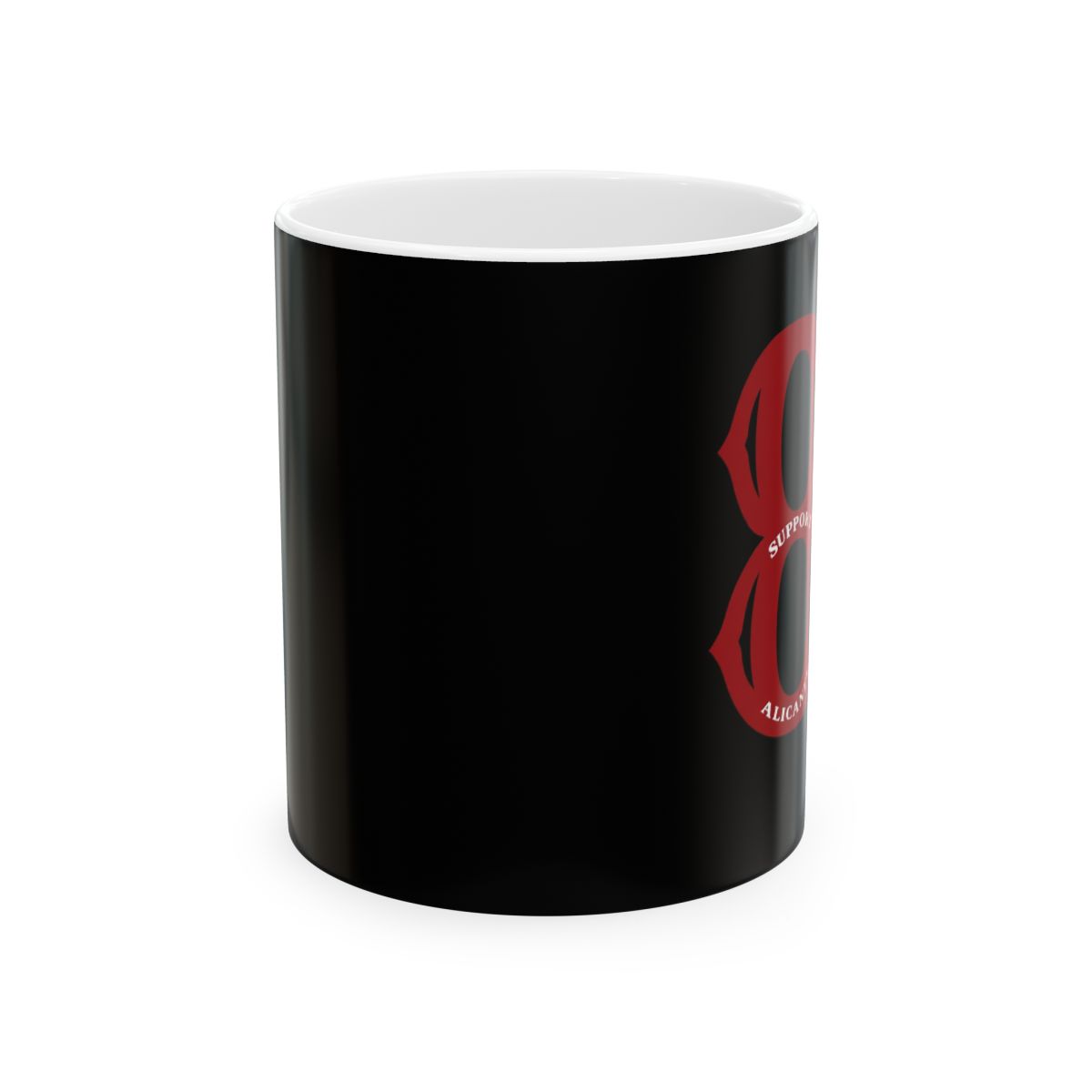 Red Motorcycle Club Emblem Mug | Ceramic Coffee Cup | 81 | Hells Angels